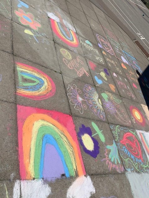 BranfilPrimary's tweet photo. Amazing chalk artwork from our fantastic children #BranfilValues #BVLove #BVRespect #BranfilArtsmark https://t.co/8XrfkTEk4j