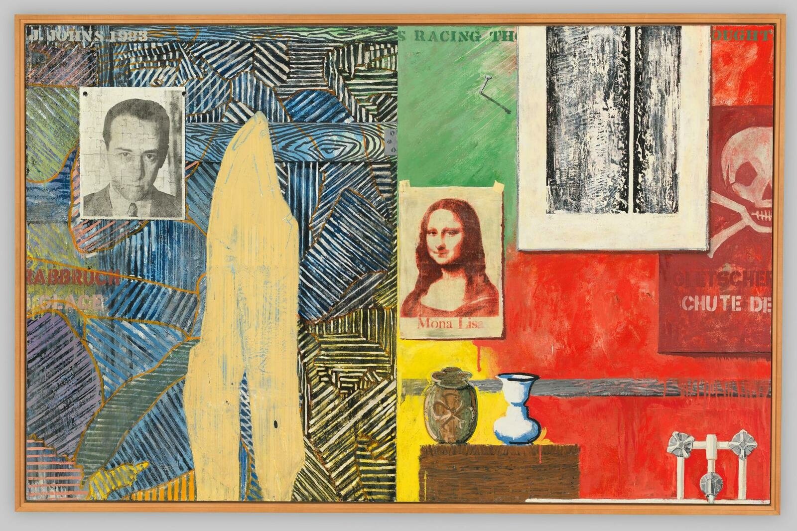  Art is much less important than life, but what a poor life without it. Happy Birthday Jasper Johns! 