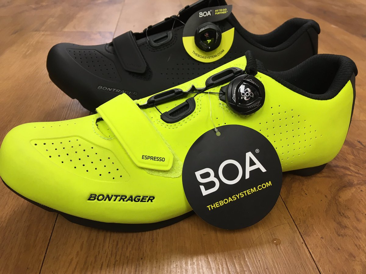cheltenhamcycle's tweet photo. For today’s #BikeBitFix 🤓
@Bontrager ROAD sole or Road SPD soled shoes
posting pictures of our stock
- because it’s difficult to come and just browse
Check our pinned tweet for how we are trading & HOW TO ASK questions (maybe before you visit 😷)👍🏻 https://t.co/tEtA0BSiOq
