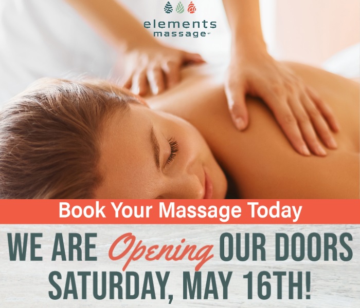 ElementsHappyV's tweet image. We are very excited to announce Elements Massage Happy Valley will be reopening on Saturday, May 16th! Thank you for your continued patience during our temporary closure. We have missed you and are eager to open our doors. Call (623) 444-2402 to book appointments!