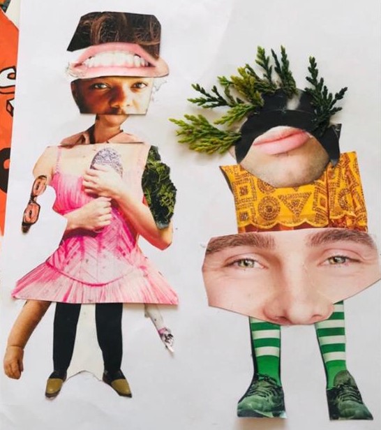 Our girls are creating some truly inspirational #art while they are at home. Here's a #collage by Alissia, Year 7, inspired by German #Dada artist Hannah Höch. Amazing work, Alissia!