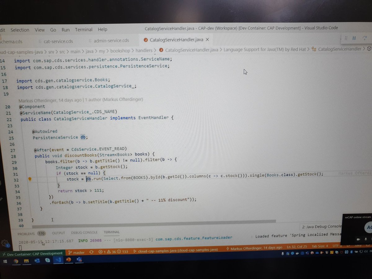 wsnoep's tweet photo. Good to see that Spring is in the air #Java #CAP #2fold @reCAP_conf New modularized CAP Java https://t.co/LC4bHI20UC