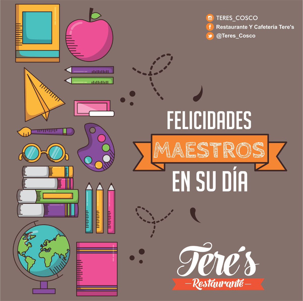 Teres_Cosco's tweet photo. #FelizDiaDelMaestro #AtentoAviso #quedateEnTuCasa #AvisosParroquiales #Tere's #Coscomatepec #PuebloMágico #Veracruz #MeGustaCosco #ExploraVeracruz #COVID-19 #CoronavirusPandemic https://t.co/MHFd3F3IBz