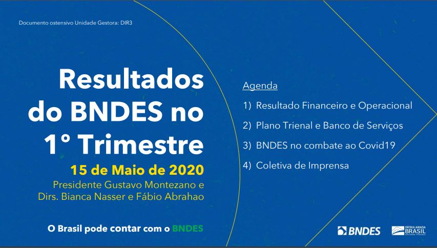BNDES lança Medidas Emergenciais para a crise do COVID-19