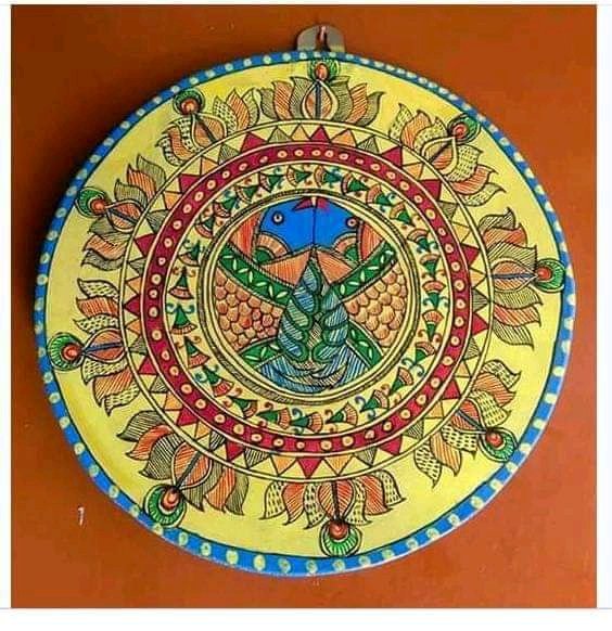ShrimitaArt's tweet photo. #authindia #mithilapainting #fishes #wallhanging #madhubanipaintings #madhubaniart_smita #mithilaart #madhubaniart #biharsehai #patnabihar #patna #artwork🎨
https://t.co/EGPDGK0A6m https://t.co/MLa0ecGrIN