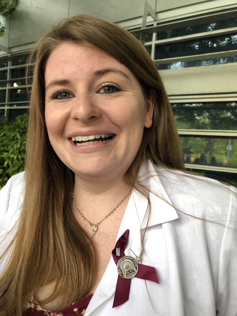 Her nursing pin! You guys have no idea how hard it was for her.  Study night and day, school, work weekends, be a single parent with not help except me,  and being the kids life line ,Caleb and Bailey  your mama done this for you as well to give you a better life.