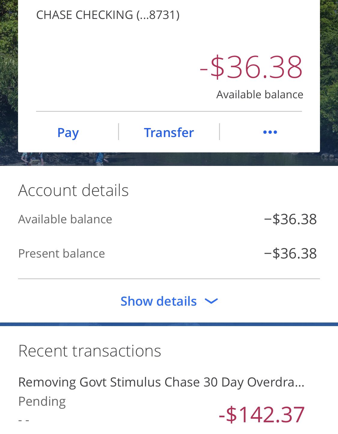Chase overdraft fee deals