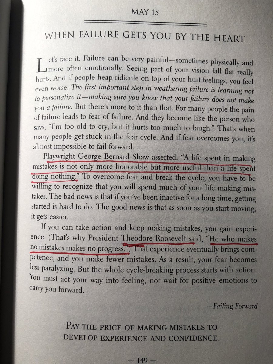 coach_Doyle's tweet image. Mistakes are part of the process. How we respond to them determines our rate of growth and where we end up. The best people use mistakes to fuel their progress moving forward towards future success. Finish the week Strong💪🏻.
#IowaEdge📈
#BreaktheRock🔨
⁦@JohnMaxwellTeam⁩