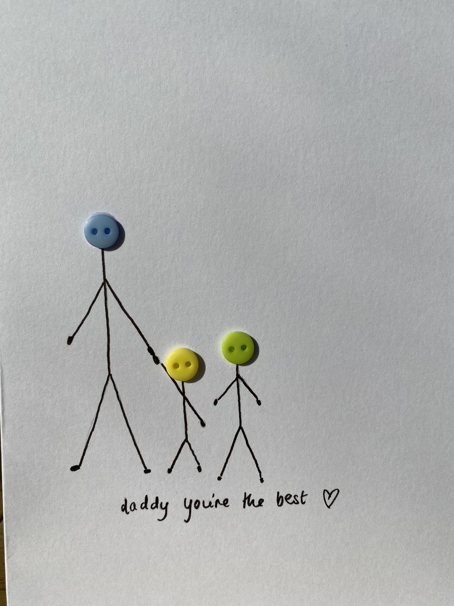 EvasCustomCards's tweet photo. Father’s Day is only 4 weeks away! Get your orders in now for a handmade card. More designs coming soon #FathersDay #handmade #cards #greetingcards #wetherbyhour #SmallBusinesses https://t.co/m4lT1SSAHI