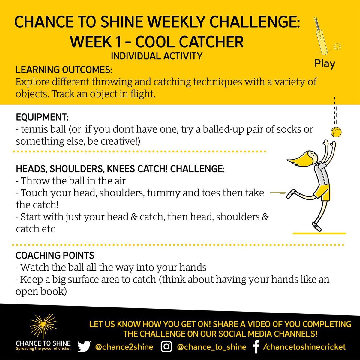 MiddlewichCC's tweet photo. 🏏🌲 Junior Fridays 🌲 🏏

Enjoy these activities and tweet us your responses! 

For our juniors &amp; parents 
• Chance to Shine Weekly Challenge > "Cool Catcher"
• Cricket Word Search > https://t.co/4p0lZN4OgZ

🌲 Stay safe and have a happy cricketing Friday!🌲 https://t.co/24uszAob5U
