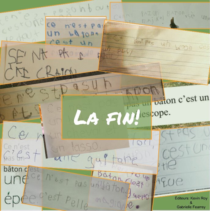 WoW! Le livre collectif fût un merveilleux succès grâce à vous. Merci à tous les amis qui ont participé pour réaliser ce beau projet. Vous nous manquez énormément 🥰  Ceci est un souvenir qui restera avec nous pour toujours ❤️ <a href="/KinderKev/">Kevin Roy</a> <a href="/acnotredame/">Académie catholique Notre-Dame</a>