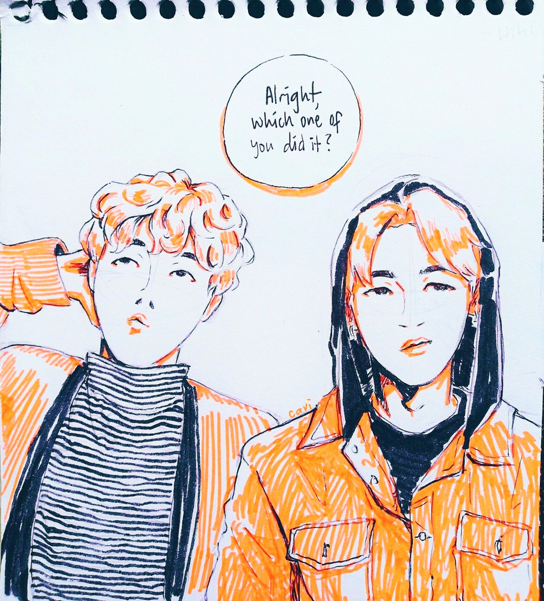 insolent rich kids vibes jihope ☀️☀️

a redraw of an old one from 2018 