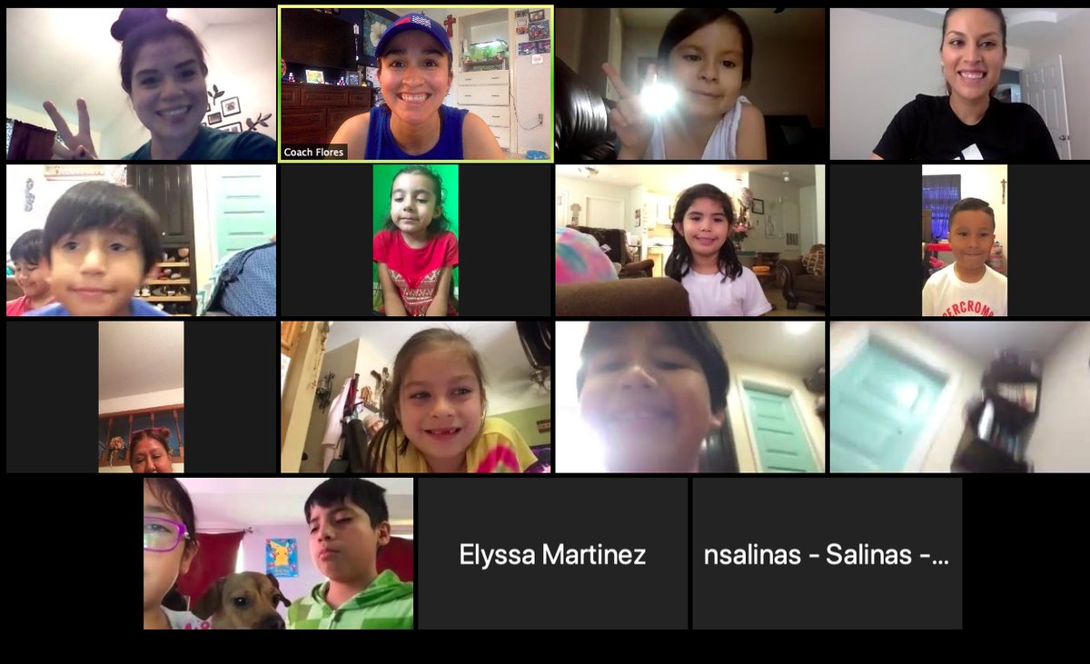 BroncosPE's tweet photo. Virtual Workout Sessions are always a blessing with these amazing kiddos &amp; colleagues. I couldn't be more grateful to spend my Wednesdays with my Bronco family! 🤗🙏💪#BroncoPride #WeeklyWorkouts @RooseveltBronc1 @McAllenISD @MrLetsMove https://t.co/d0oq88wHZy
