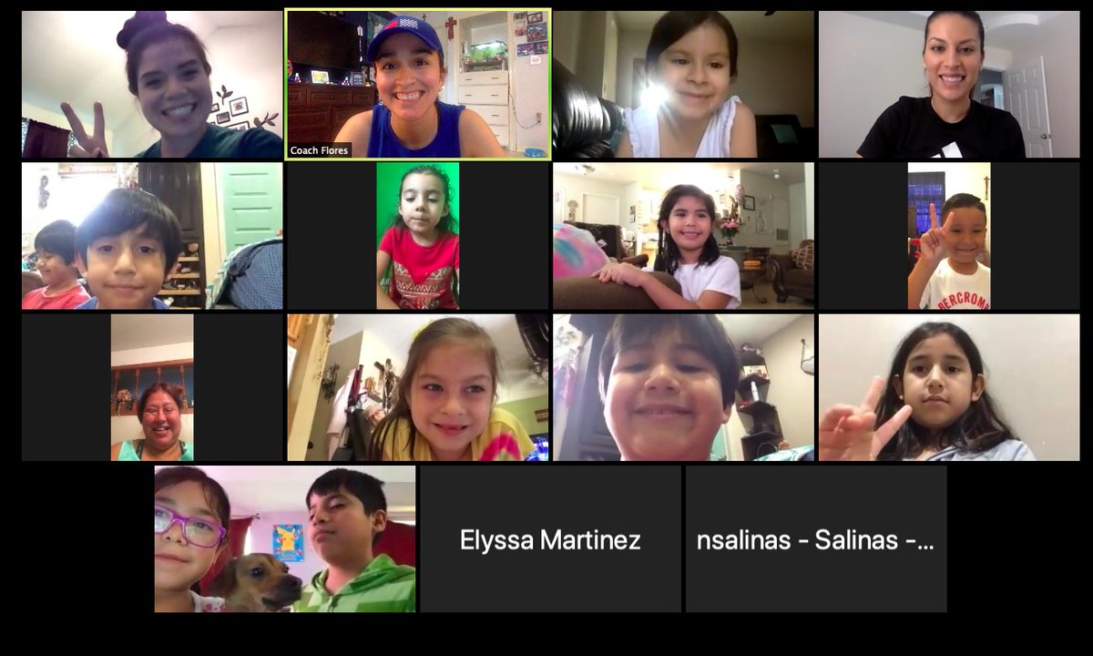 BroncosPE's tweet photo. Virtual Workout Sessions are always a blessing with these amazing kiddos &amp; colleagues. I couldn't be more grateful to spend my Wednesdays with my Bronco family! 🤗🙏💪#BroncoPride #WeeklyWorkouts @RooseveltBronc1 @McAllenISD @MrLetsMove https://t.co/d0oq88wHZy