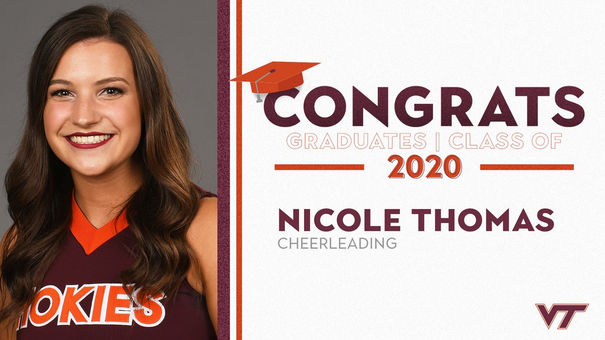 HokiesSpirit's tweet photo. Congrats Nicole! #HokieGrad 🦃 https://t.co/yWbw5c1fPB