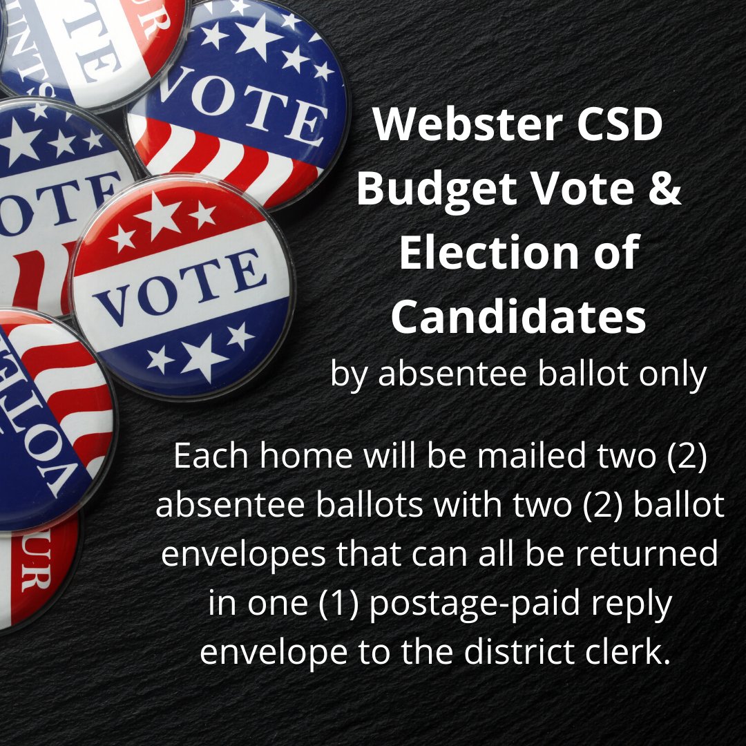 WCSDProud's tweet photo. WCSD community please note the district is awaiting final state aid numbers from the gov’s office as we put together final 2020-21 budget figures. We will then mail absentee ballots as soon as possible. In the meantime, review current budget documents at https://t.co/f79SWGgjmn. https://t.co/E0iNGfBSjW