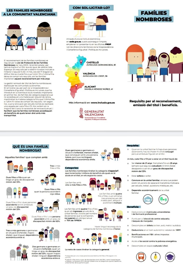 alberto_aim's tweet image. Hui és el dia de les famílies 👨‍👩‍👧‍👧👩‍👧.

El confinament 😷, ens ha recordat, per convivència o distància física, la importància de la família en el nostre dia a dia.

La reconstrucció haurà de prioritzar el suport a les famílies i el reconeixement de la seua diversitat.