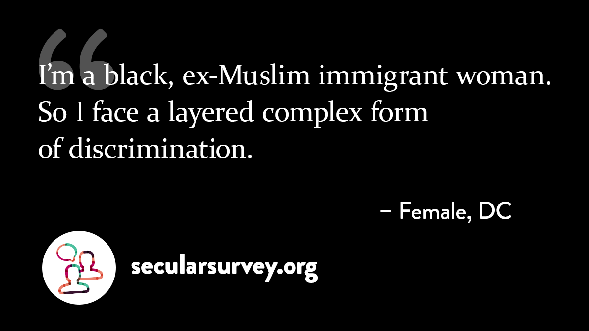 BNonbelievers's tweet photo. The results from the U.S. #SecularSurvey are out! Find out what 34,000 nonreligious Americans think about our common values, struggles, and the future of the secular movement. Read all about this and more in the groundbreaking #RealityCheckReport! https://t.co/khZ2suHUUE https://t.co/ObUWrSmsiZ