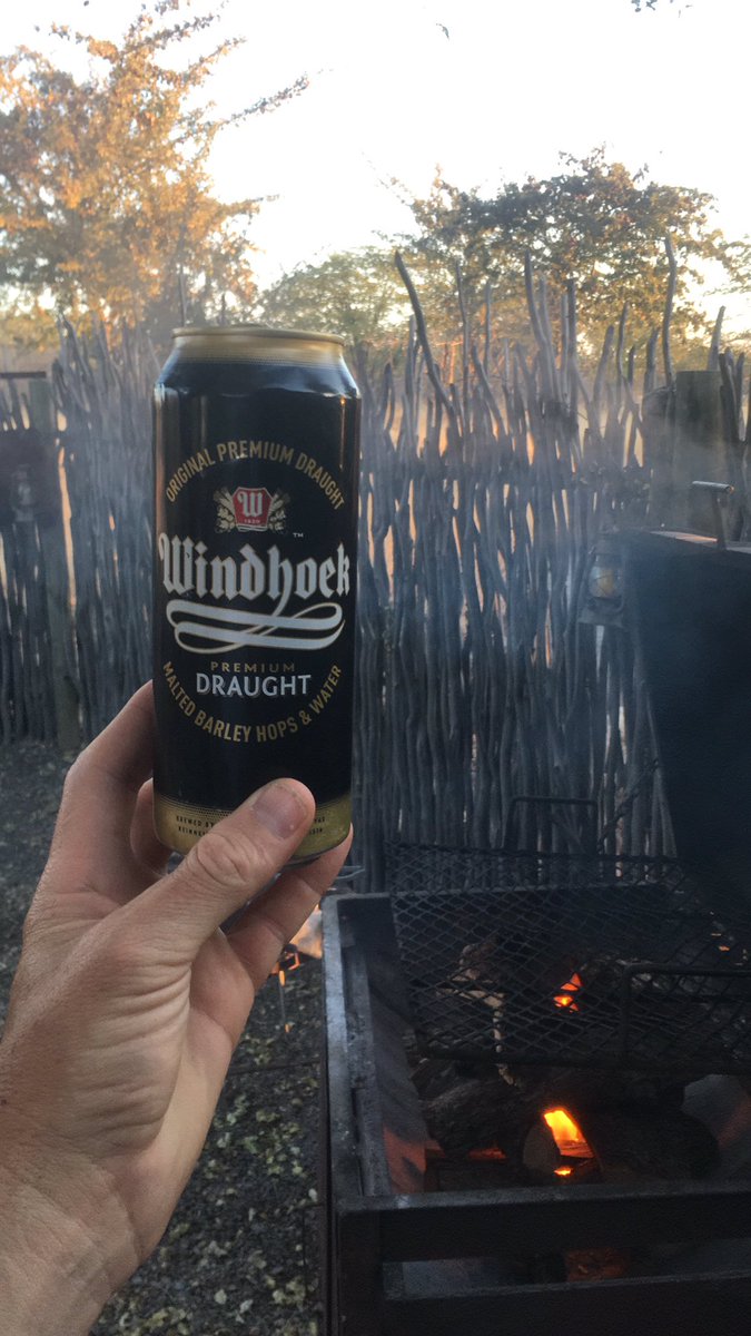 Cheers from somewhere near Etosha 🙌🏻