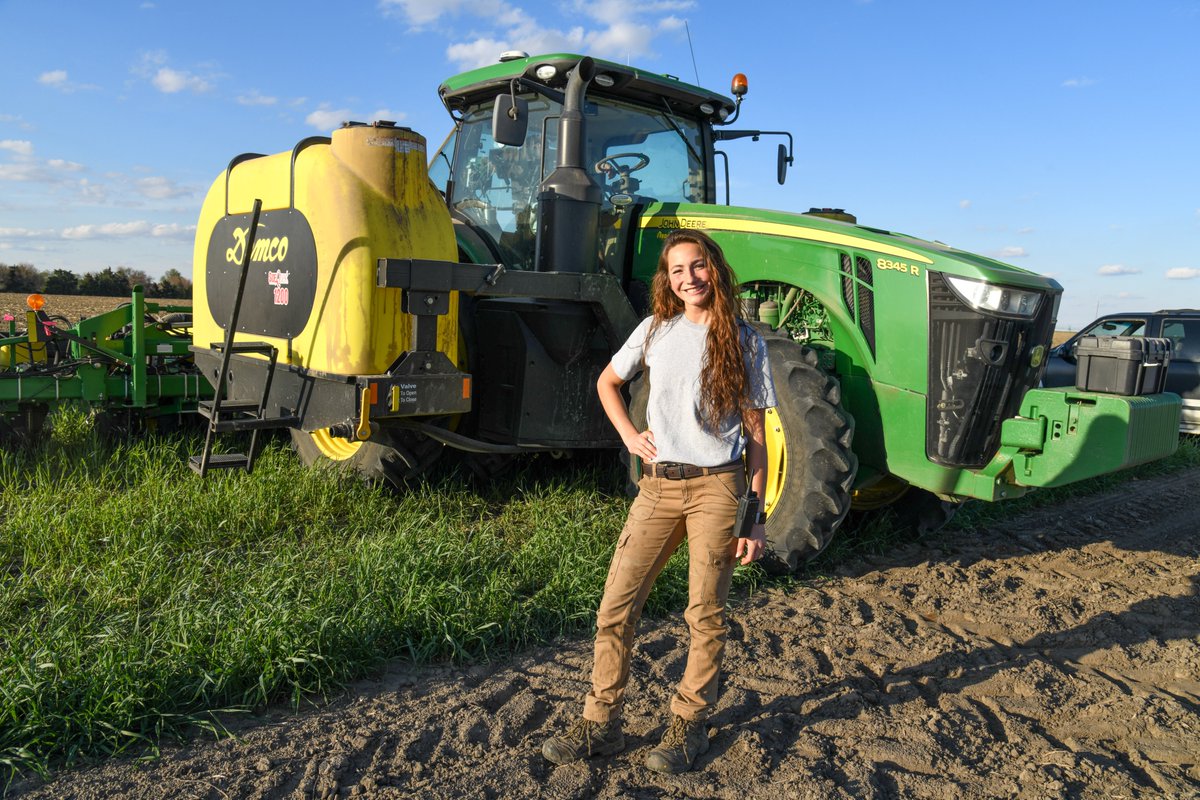 Laura Carlson always had a passion for agriculture, but as she got ready to...