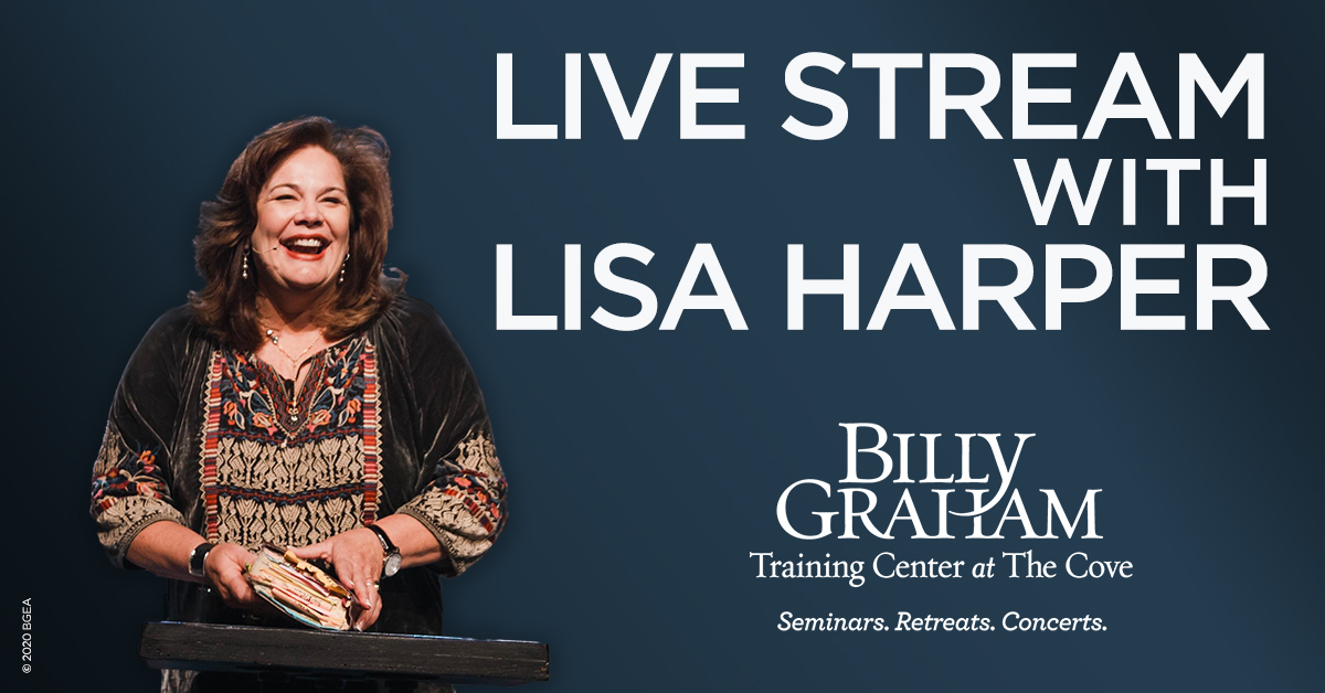 Join @lisadharper on June 5-6 as she shares “The Connection Every Heart Longs For.” You will be amazed and encouraged by how much personally and intensely Jesus Christ loves you. Discover how much this perfect love for you is woven throughout the Bible. TheCove.org/live