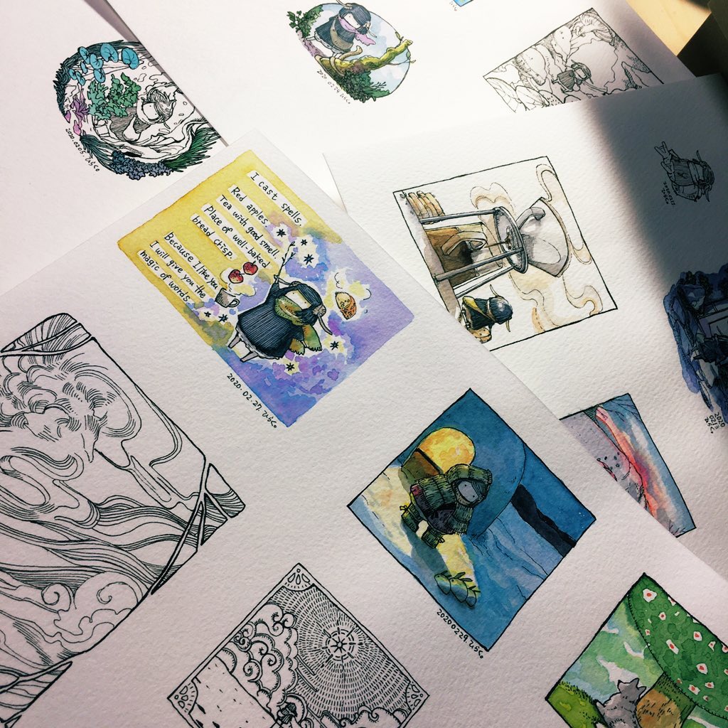 この辺りから追加予定。全て原画になります。
おまけの続き→ 