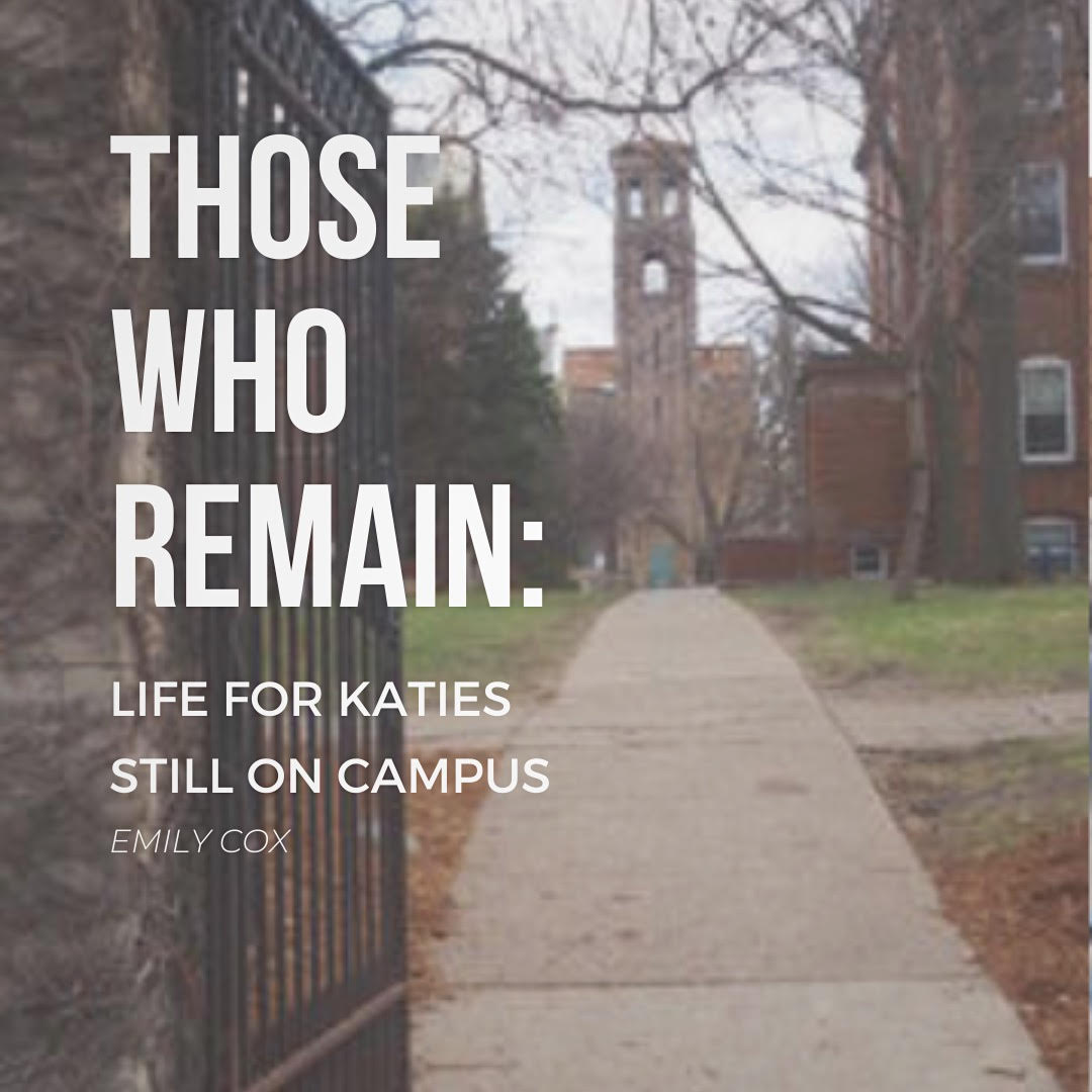 StKatesWheel's tweet photo. Our next featured article from "Katie, Interrupted" is about St. Kate's students still living on campus during the pandemic. Check it out at the link to hear their stories:
https://t.co/BDCQgetx51 https://t.co/wD0tj3KVPQ