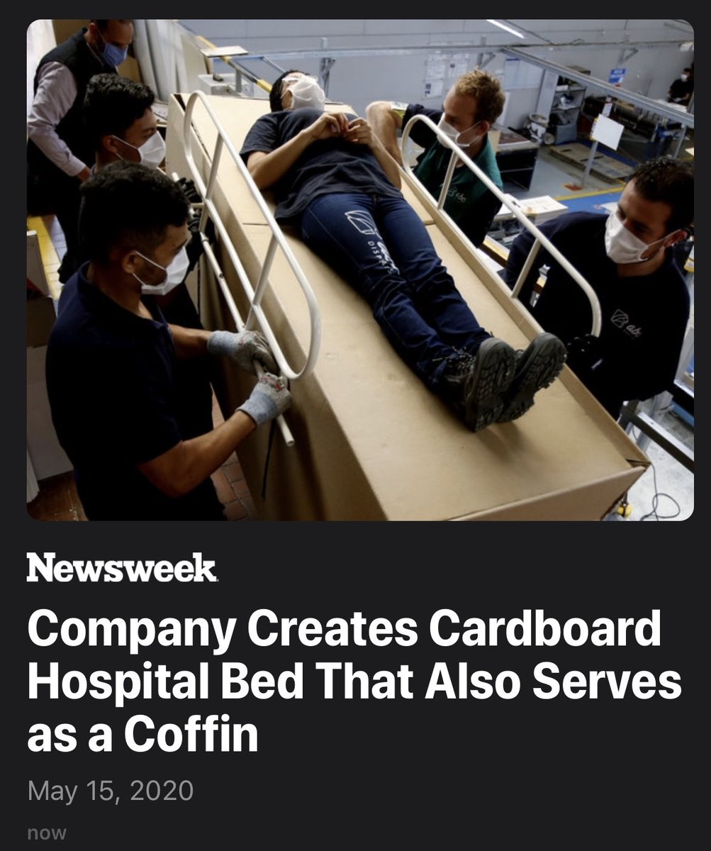 Travon's tweet image. "I'm so sorry you're sick. Let me show you to your bed coffin."

"My what?"