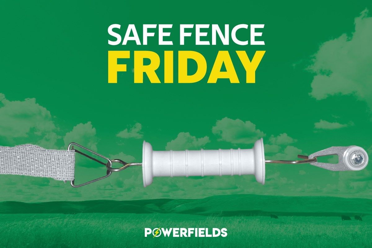 PowerfieldsTwit's tweet image. It's #SafeFenceFriday  the Polytape Gate Kit is the perfect accessory to your Safe Fence!
#Powerfields