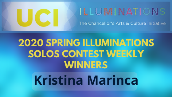 UCIIllumination's tweet photo. Happy Friday everyone! Here is our second winner of this week's UCI Illuminations Solo Contest: Kristina Marinca!

"When Words Are At A Loss..."
Artist: Kristina Marinca

Major: Biological Sciences
In my music room at home.

https://t.co/5PIHtxdSlM https://t.co/tOSW0nCPBF