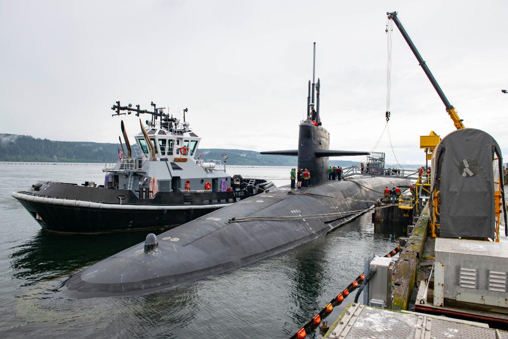 Officially back in action. #SilentService

#USSMaine (SSBN 741) returned to strategic service, when they recently deployed on their first patrol in more than three years. 2020 marks Maine's 25th anniversary since commissioning. 

Details:navy.mil/submit/display…