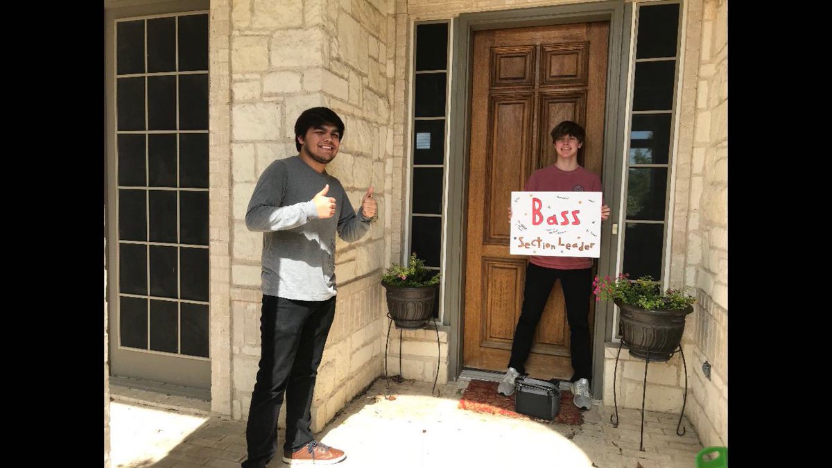 RockwallHSchoir's tweet photo. post #3 out of ∞ 😑
now, we have our 2020-21 bass section leader!
our incumbent this year was nick rodriguez!
congratulations !! https://t.co/JVx4W7FSFw