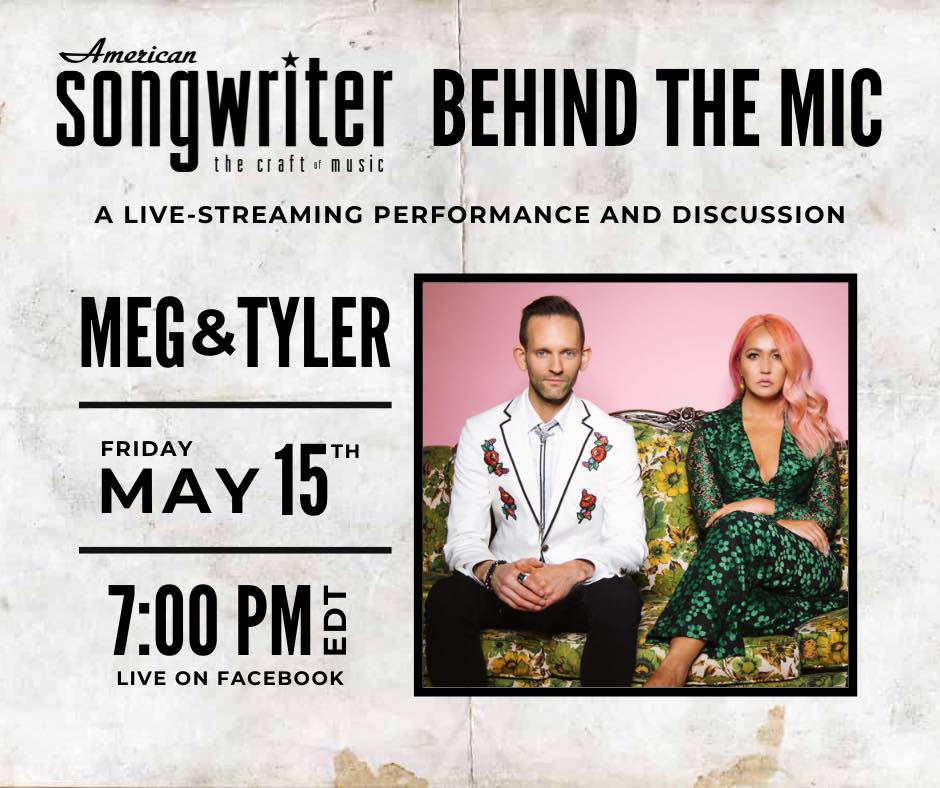 MegandTylerFans's tweet photo. TONIGHT on facebook! Catch @megandtyler on @AmerSongwriter for live streaming performance and discussion! Come join in the fun! 7pm eastern, 6pm central! #FollowFriday #MegandTyler #MeghanLinsey #TylerCain #AmericanSongwriter #Facebookfun https://t.co/A0zKT6TWjv