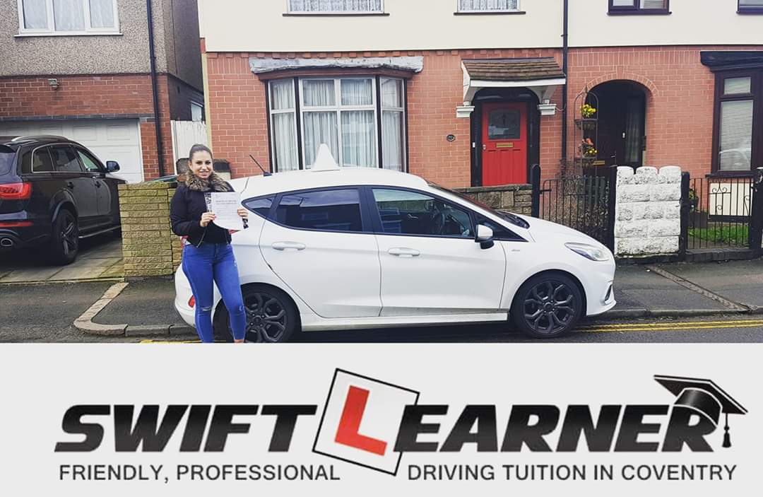 learner_swift's tweet image. Congratulations Andreea on passing your driving test today at Coventry Bayton Road  test centre. Well done and drive safe 👍🙂

#swiftlearner #swiftlearnercoventry #practicaldrivingtest #coventrydrivingschool #coventrydrivinglessons #bestdrivinginstructors