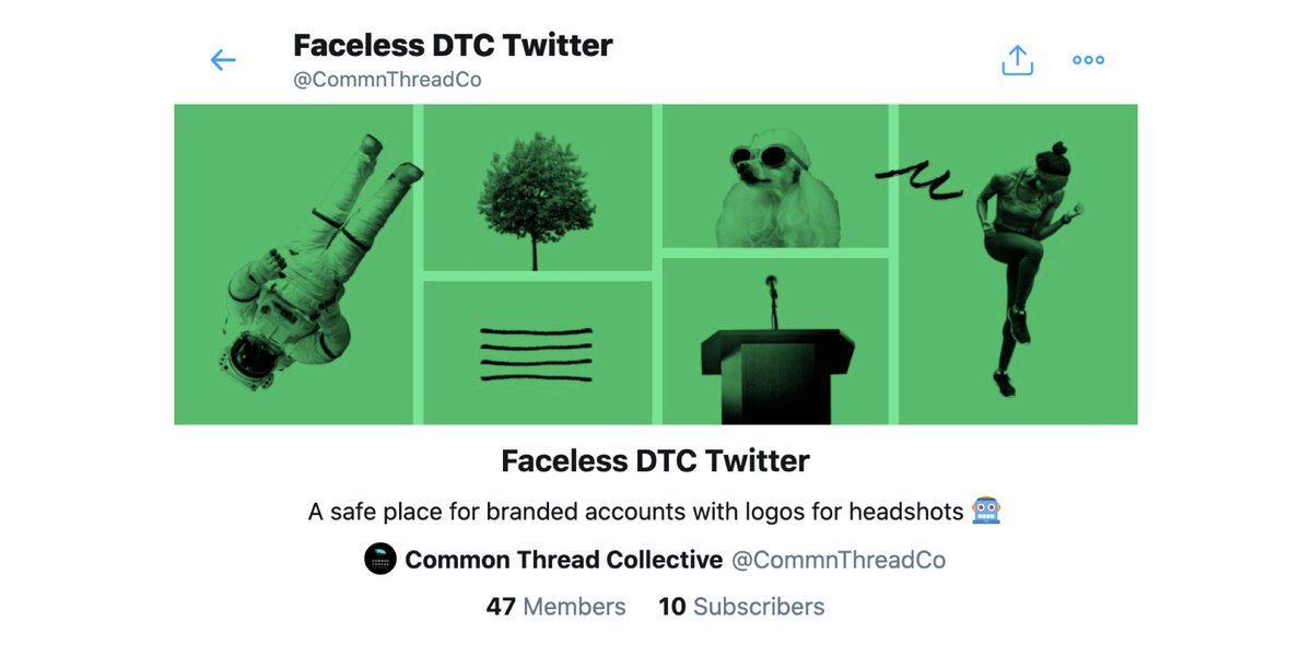 CommnThreadCo's tweet image. Type “Hello” ⌨️ to my new faceless friends … but don’t wave (we don’t have hands):

@ActiveCampaign
@CMIContent
@ConvertKit
@eMarketer
@HelloMixy
@OctaneAI
@OrderBump
@oui_thepeople
@PostscriptIO
@PracticalEcomm
@ProfitWell
@WallarooMedia