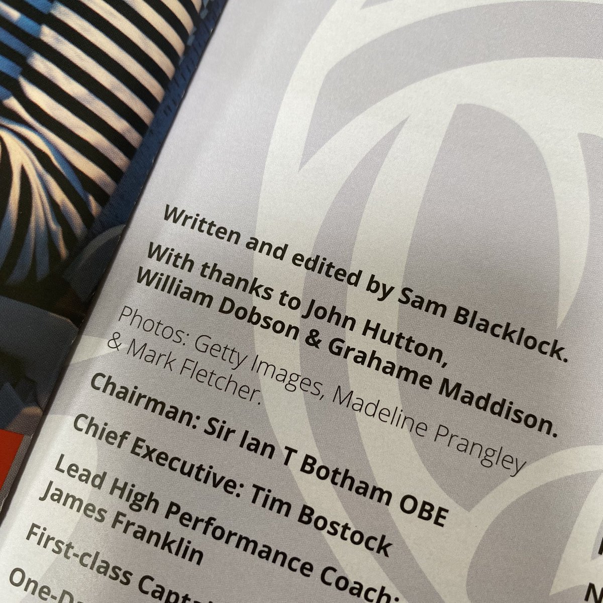 Sam_Blacklock_'s tweet photo. Nice to get a hard copy of the @DurhamCricket yearbook today.

Had great fun putting this together over the winter. Now hopefully we have some cricket to watch! https://t.co/EJkb2ICIqS