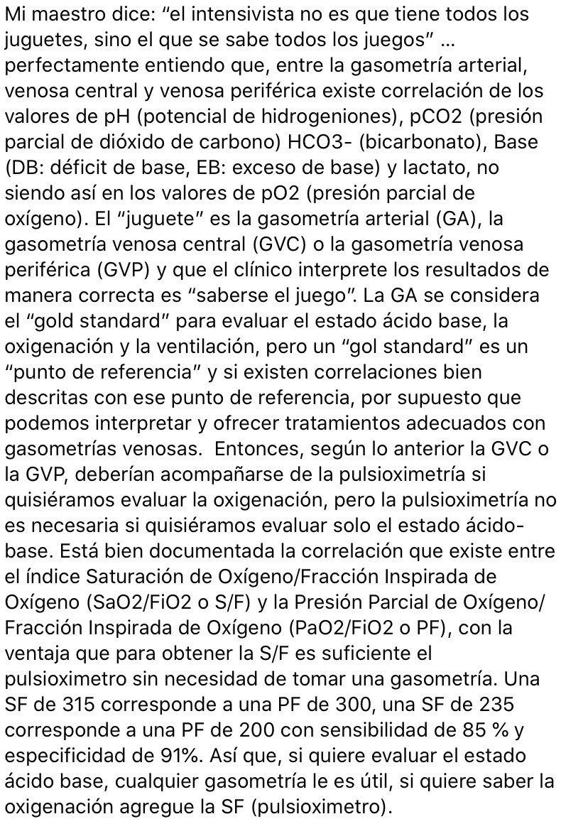 JesusSanchez148's tweet photo. Gasometría Arterial y Gasometría Venosa!!! https://t.co/piX0F0YKpV
