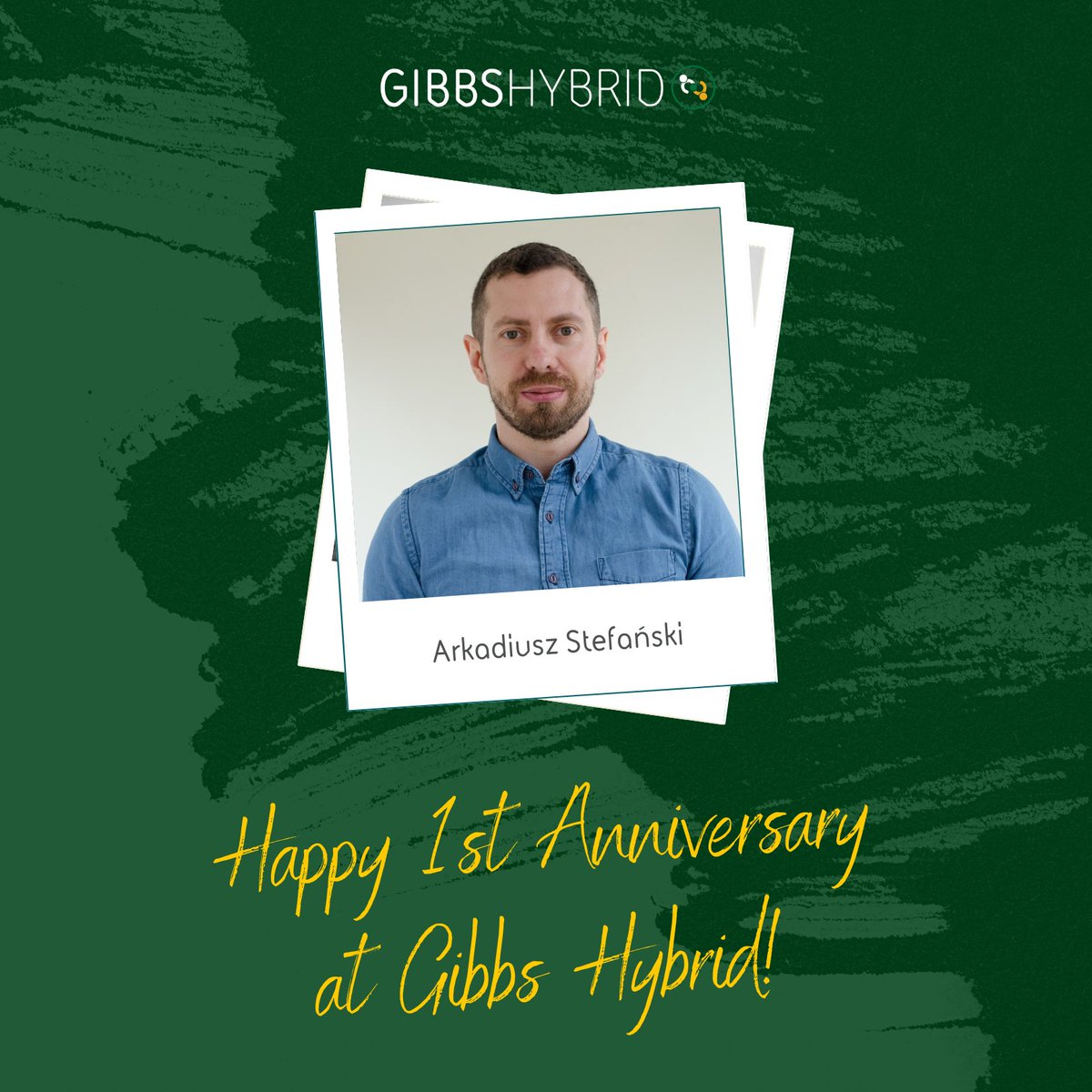 GibbsHybrid's tweet photo. Today marks Arkadiusz's 1st anniversary at #GibbsHybrid!

Thank you for joining our team a year ago and for all your dedication since. We're very happy to have you onboard and we look forward to the next few years! #Spartan

#GibbsHybridTeam #employees #employeeappreciation https://t.co/QE2logDdUp