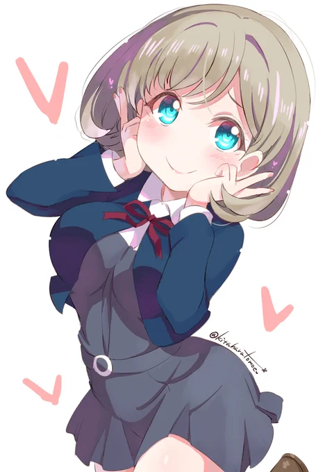 ラブライブ!新シリーズメンバー
唐 可可 (タン クゥクゥ) ちゃん?

#ハローラブライブ #lovelive 