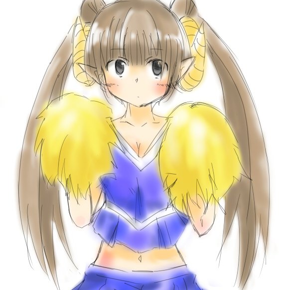 いにしえのデジ絵…エアブラシだけで色を塗ったらろくでもなくなるっていう教材としては強い…(死んだ) 