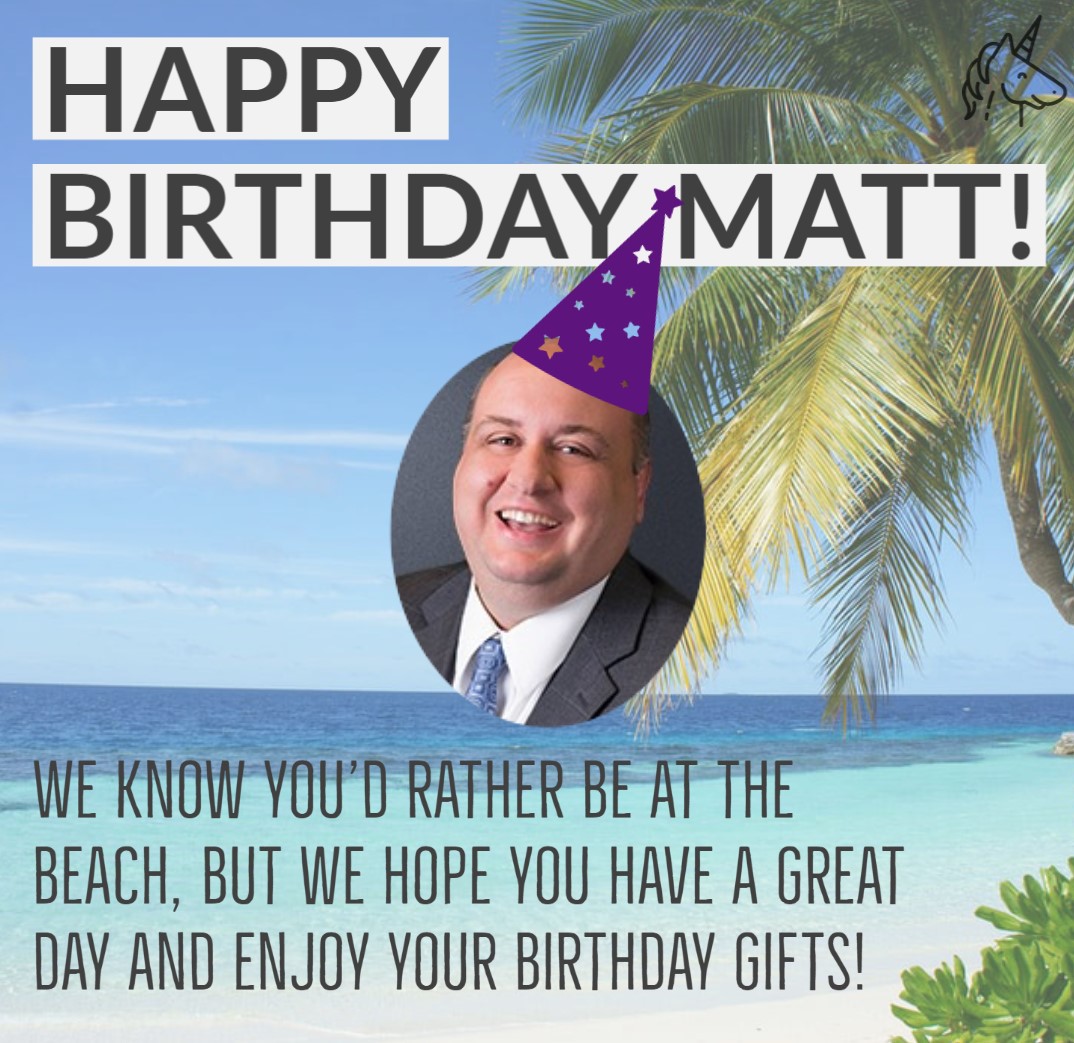We all wish you a very HAPPY BIRTHDAY weekend Matt!! 

#HappyBirthday #ItsMyBirthday #dsbenefitsgroup