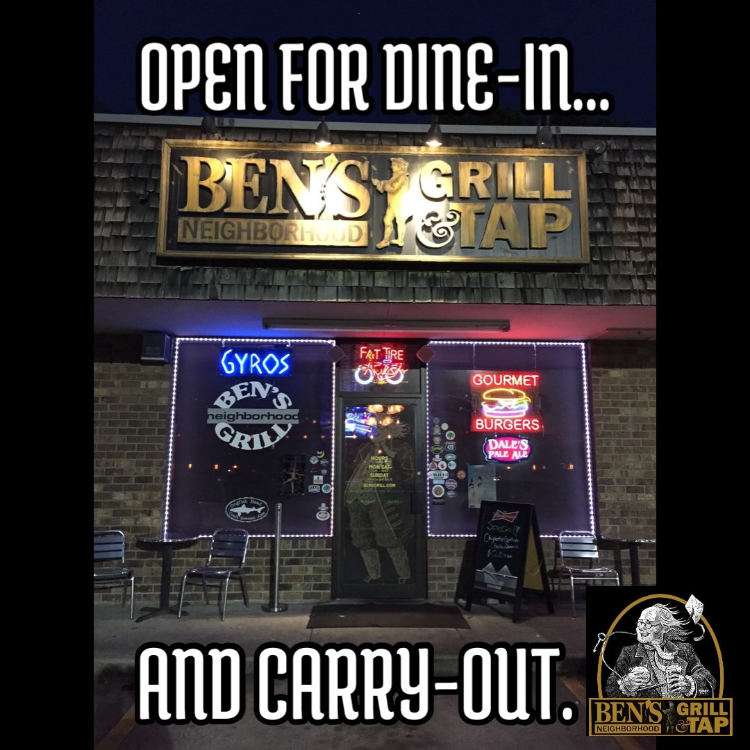 Molon Labe!
Dine-In, Carry-out and Curbside are all available.
#BNGT
#Burgers
#GrassFed
#CraftBeer
#Wings