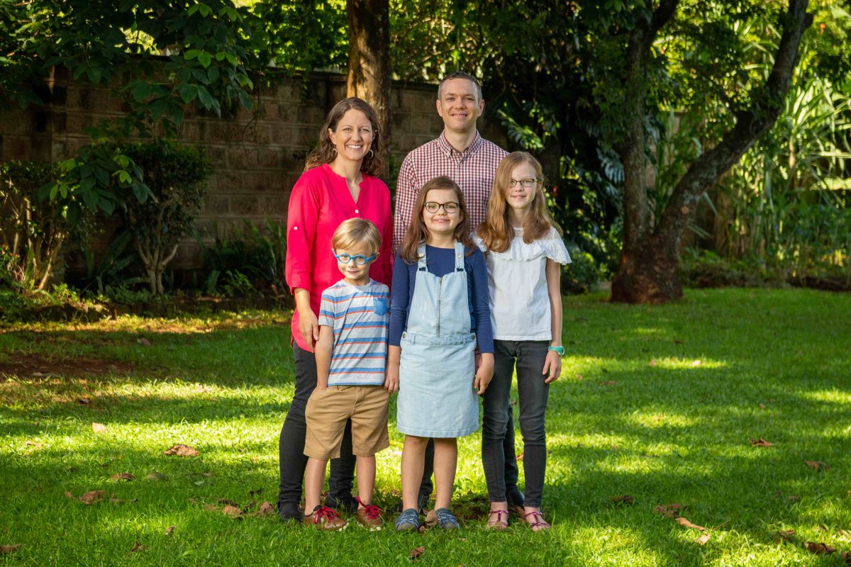FBCPConMission's tweet photo. Pray for the Robinson family serving in Nairobi, Kenya with the IMB.  Wisdom is needed in knowing how to serve families and churches through the COVID-19 crisis. https://t.co/yMltLQpOjz