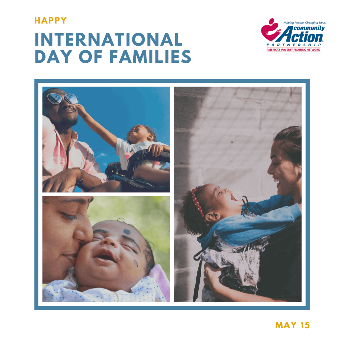 WVCAPartnership's tweet photo. #CommunityActionAgencies provided 6.3 million families with life-changing services and programs like Head Start, healthy food assistance, literacy programs, childcare and so much more! #InternationalDayofFamilies https://t.co/2maKLbrldM