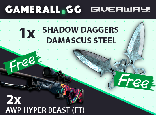 GamerAllcom's tweet photo. FREE😍 CSGO Knife GiveAway to celebrate return of CSGO Skins to GamerAll!🥳🥳🥳
Enter here: https://t.co/vbXHBFPzh7 https://t.co/6Qg9r8RQ27