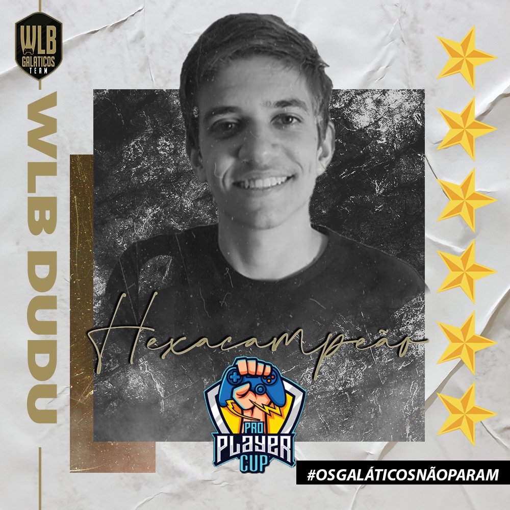 wlbgalaticos's tweet photo. campeonatos de fifa: a
@WLB_Dudu: "VOU GANHAR MAIS TÍTULO"

Adivinha quem levou mais um ontem? Sim, a máquina, a besta enjaulada com ódio WLB Dudu. A final foi contra o craque 
@Zezinho23xX
 .

Parabéns craque ! #OsgalaticosNãoParam https://t.co/lOkHv6bdZI