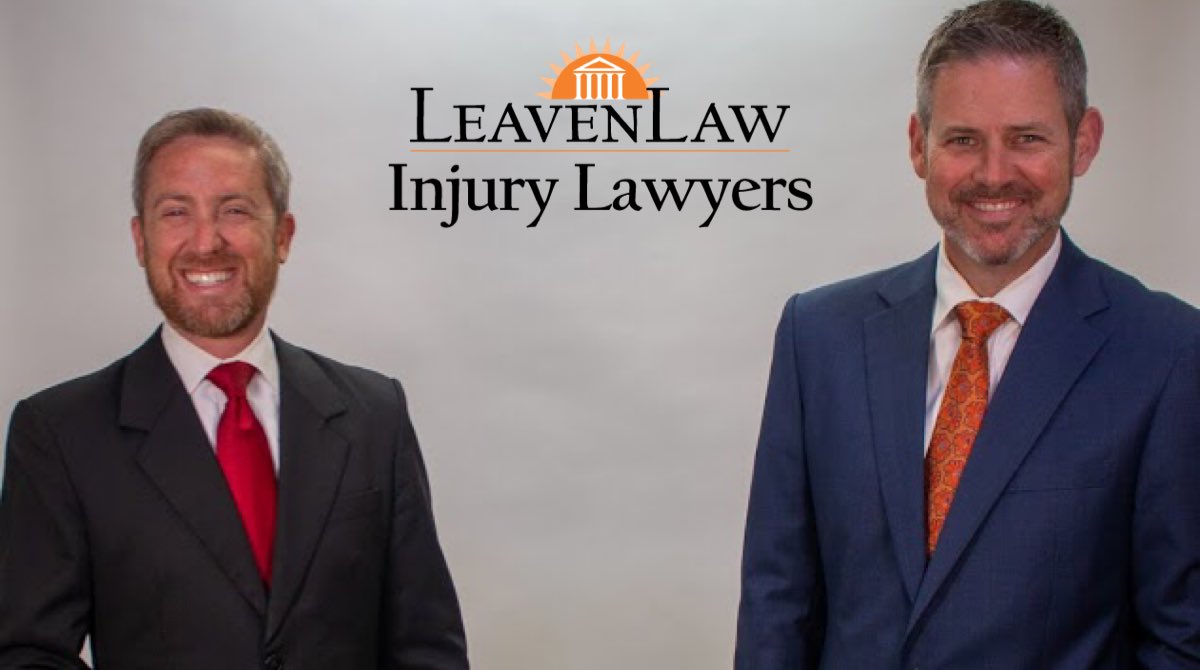 LeavenLaw's tweet image. Two lawyers walk into a bar.  

The first lawyer says to the second, “So last week I bought a retirement policy. All I´ve got to do is keep up the payments for 15 years and my agent can retire.”

#twolawyerswalkintoabar #insurancejokes #orangeinjury