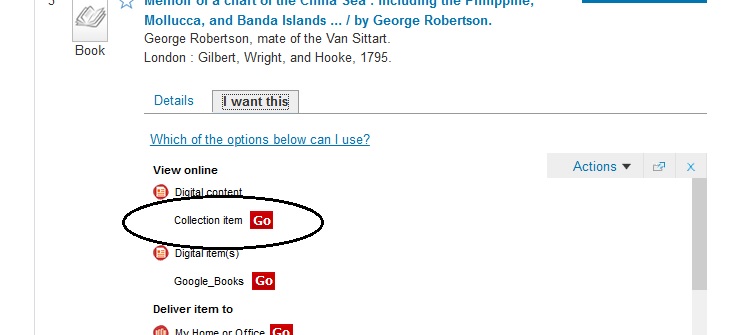BL_Ref_Services's tweet photo. To view a particular book, follow the option to view the digital item in the 'I want this' tab of the catalogue record #BLRefChat (2/2) https://t.co/g1N859FFV8