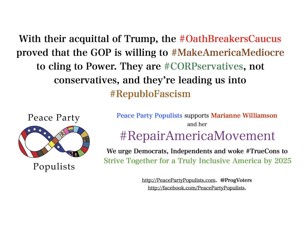 ProgVoters's tweet photo. @AmerIndependent McConnell is the de facto chair of the
#OathBreakersCaucus
Let’s make sure that in November he’s an
#FTR #FinalTermRepublican
for his assault on the New Deal-era social safety net. https://t.co/ihFtjMKVjU