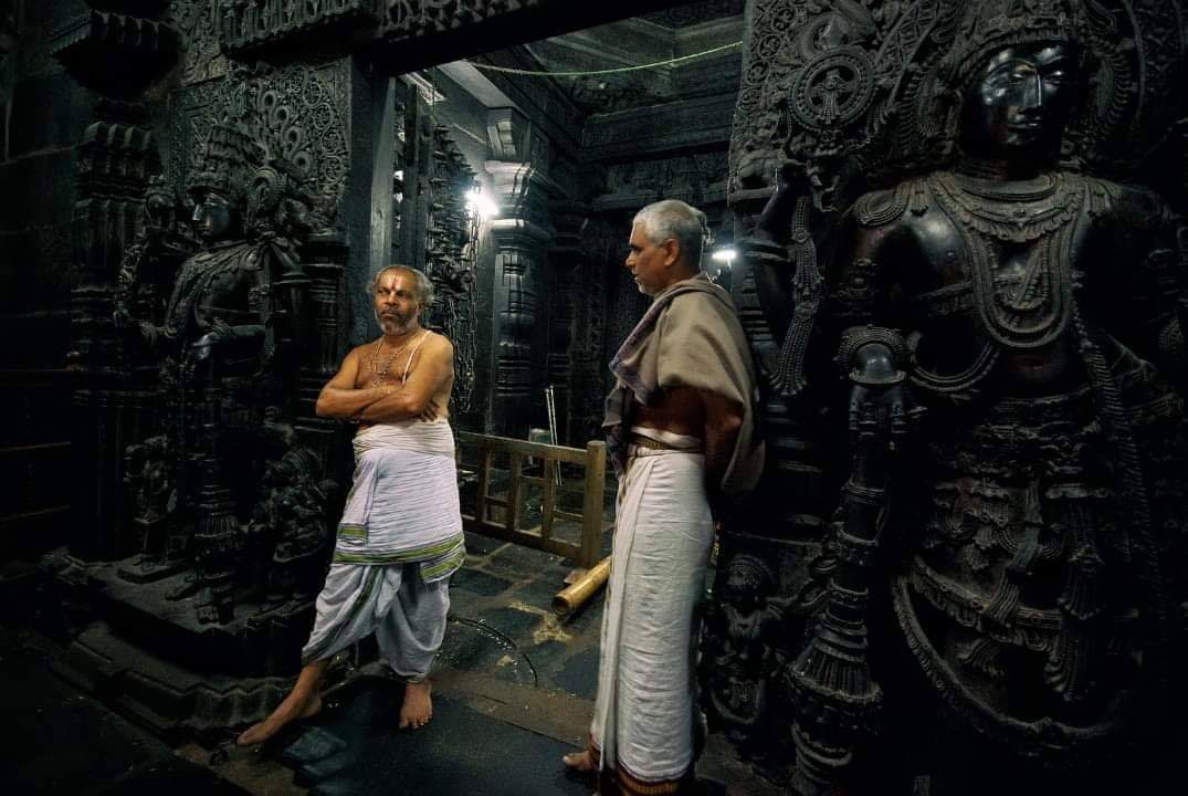 Chennakeshava Temple, also called the Vijayanarayana of Belur Temple and the Kesava Temple, is a Hindu temple in the Hassan district of Karnataka state, India. 

It was created in the 12th century in response to a decree by King Vishnuvardhana.